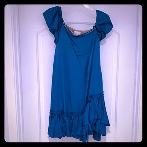 Cinq A Sept Minella Ruffle of-the-shoulder Dress